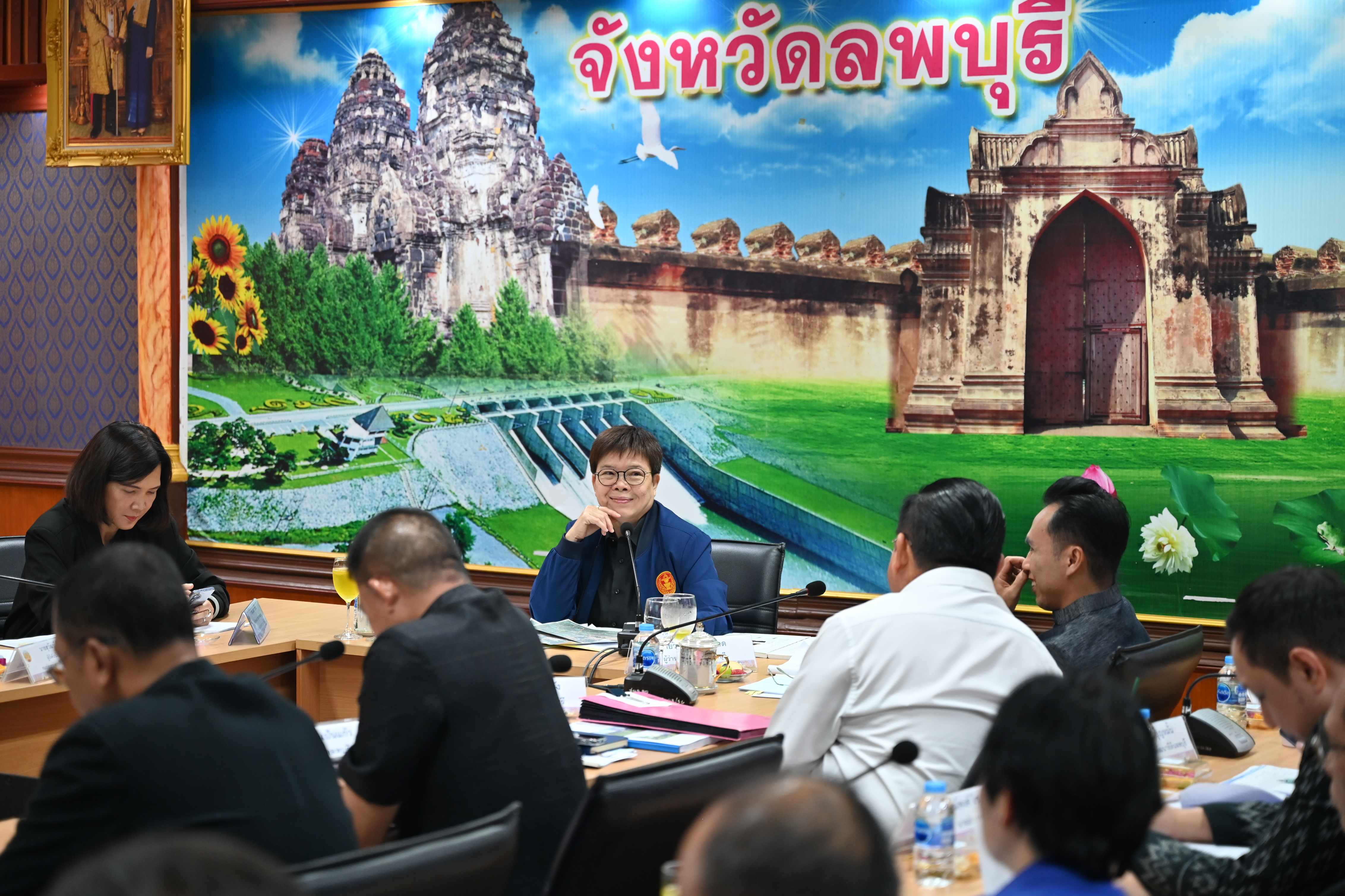 title - ส.ป.ก. ร่วมการประชุมหารือประเด็นแนวทางการพัฒนาจังหวัดและการแก้ไขปัญหาสำคัญของจังหวัดลพบุรี ณ ศาลากลางจังหวัดลพบุรี
